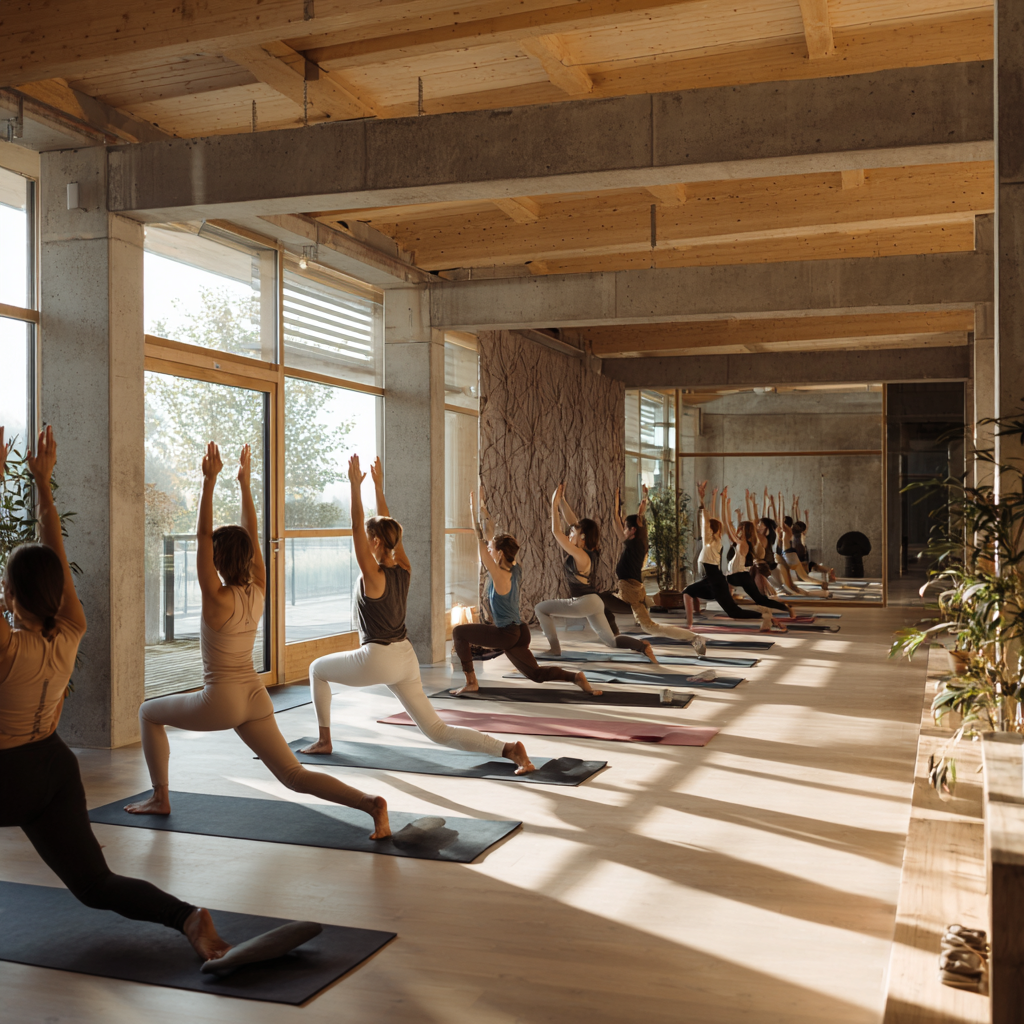 Йога практика на природі